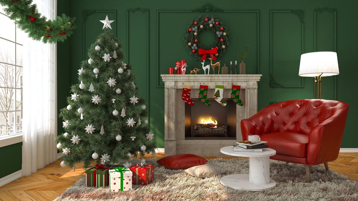 Simple Christmas decoration ideas by Homilo