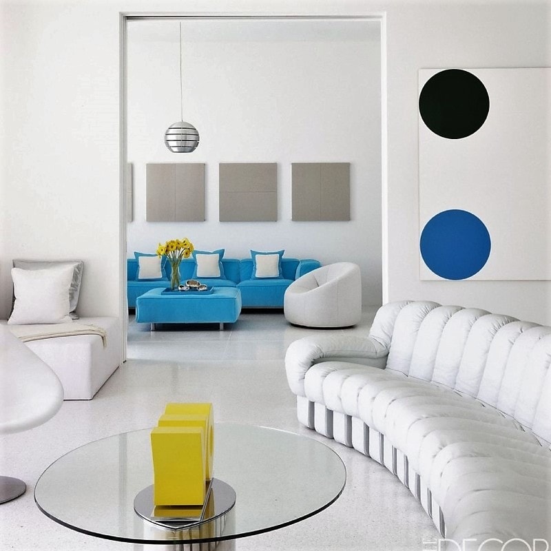 Bright and Beautiful: White Living Room Magic